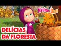 Masha e o Urso 👱‍♀️🐻 😋 Delícias da floresta 🍲🏞️ Coleção de desenhos animados