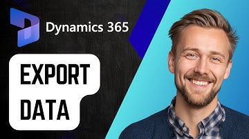 How to Export Data in Microsoft Dynamics 365 | Step-by-Step Tutorial 2025