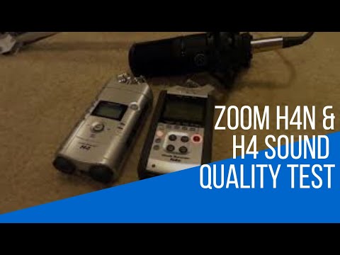 Sound quality test for Zoom H4 and H4N full review