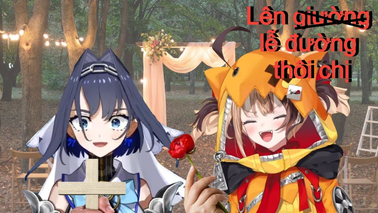 【HOLOLIVE VIETSUB】Пылающая и запретная любовь (Подборка моментов Кронии и Джиджи)