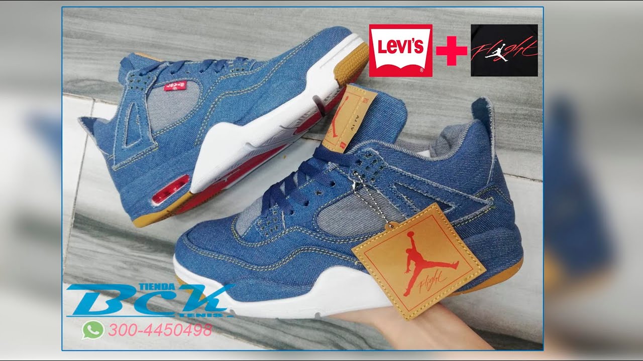 TENIS LEVI´S X JORDAN RETRO DENIM/DENIM -