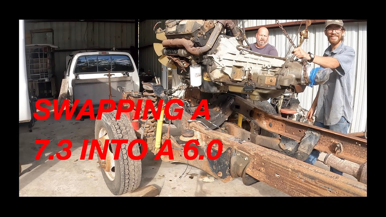 6.0 - 7.3 Swap in an F 450 Part 1