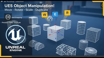 Master Move, Rotate & Scale in Unreal Engine 5