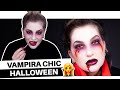 MAKE DE VAMPIRA CHIC PARA O HALLOWEEN POR ALICE SALAZAR