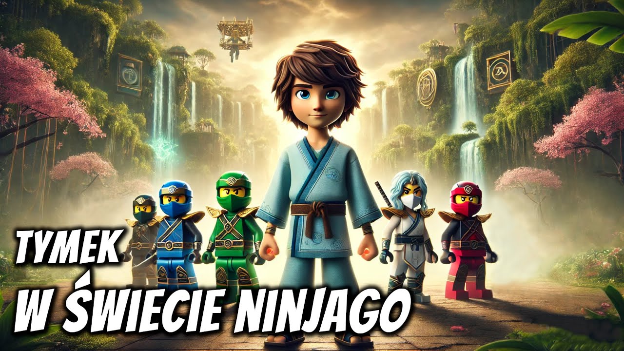 🌀🏯Tymek w świecie Ninjago - Bajka do słuchania na dobranoc 🎧