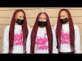 My Viral Braids| GlamFam Reacted| Small Knotless Box Braids