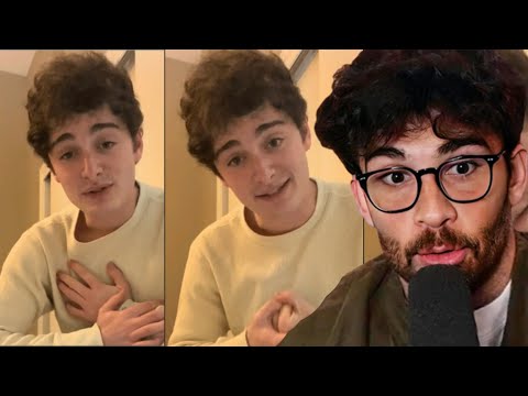 Thumbnail for Noah Schnapp's AWFUL Apology Video Supporting Israel | Hasanabi reacts