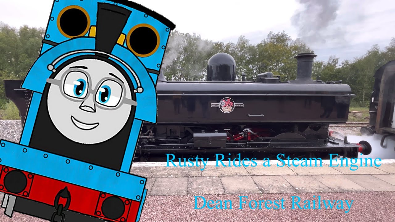 Rusty Rides a Steam Engine - YouTube