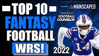 Top 10 Fantasy Football WRs 2022