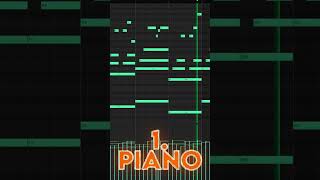 how to make an melodic trap sample in fl studio 21 #shorts
