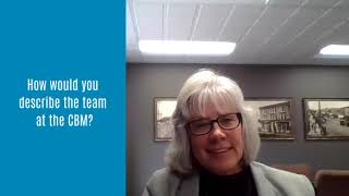 CBM Interview - Mishelle Comstock 2021-22 CBM Chairperson - video 2