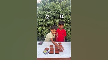 3 years old kid vs 3 years old kid playing amazing memory matching game. #funny #shorts