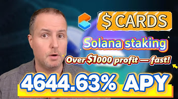 Earn More Crypto: Staking CARDS Token in Collector Crypt – 4644.63% APY Potential