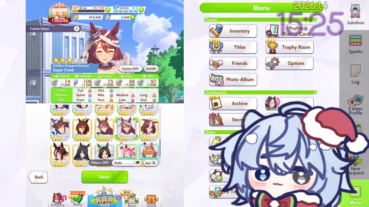 agnes tachyyon tris numba racer what's best then p5x and capcut again