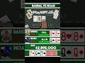 Insane Poker Bluff Goes Wrong 😱 | High Stakes Texas Hold’em #shorts #pokerclips #pokeradvice #poker