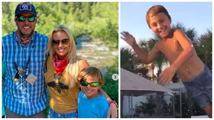 Luke Bryan's Youngest Son (Tate) is Growing Up Fast
