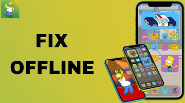 How To Fix And Solve Offline On The Simpsons : Tapped Out App | Final Solution