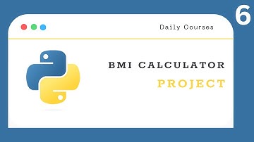 Python Basics - Episode 6 : BMI Calculator Project