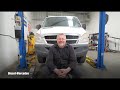How to safely lift Mercedes Sprinter for servicing