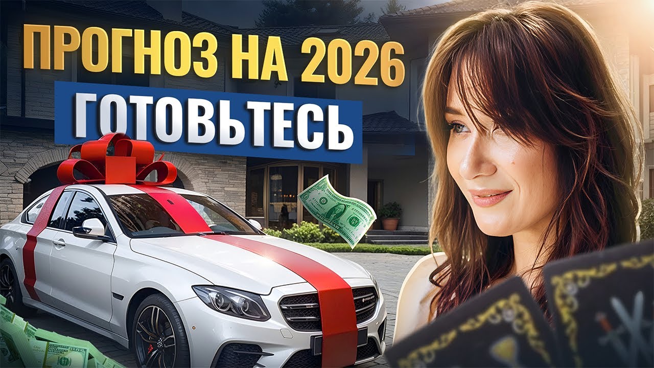 Прогноз на 2026 ГОД: кому ПОВЕЗЕТ, а кому ГОТОВИТСЯ... | Таро + нумерология