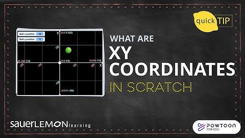 Quick Tip: XY Coordinates in Scratch
