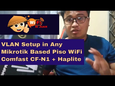 VLAN  Set Up for JUanFi by Trunking | Works on any  Mikrotik based PisoWifi System | Pinoy Tech Tips
