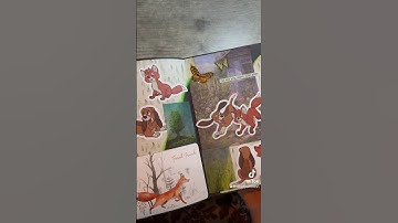 DISNEY | THE FOX AND THE HOUND | #scrapbooking #bulletjournal #disney #craftideas #art