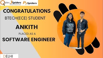 My Placement Journey from Btech (ECE) to software engineer | QSpiders | Delhi