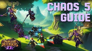 How To Beat Your First Chaos 5 | Dungeon Defenders 2