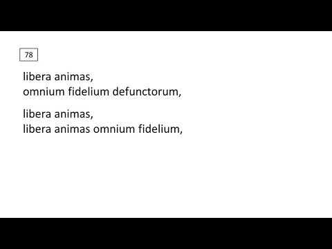 Dvorak Requiem Chorus Practice 13 (Tenor) 