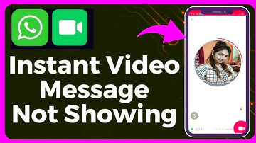 whatsapp video message option not showing || what is instant video message settings in whatsapp
