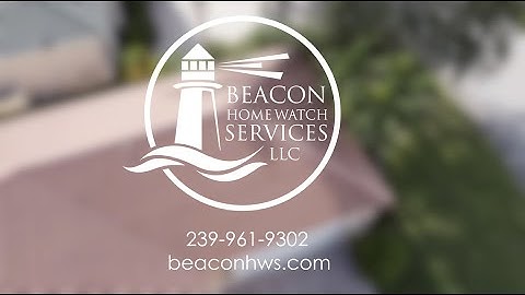 What does a home watch company do? Beacon Home Watch demonstrates a home watch walk through.