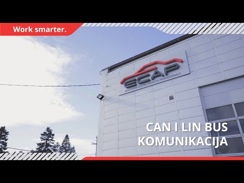 CAN i LIN bus komunikacija - ECAP obuka auto-servisera
