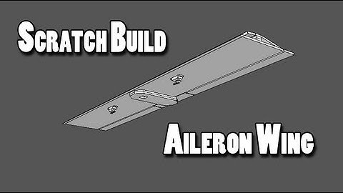 Aileron Wing for Swappable Trainer Scratch Build