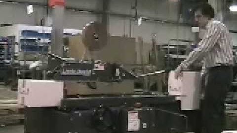 SP-304 Sem-Automatic Case Sealer with pack station