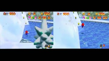 SM64: My Non-Tas Competition Task 4 Split Screen