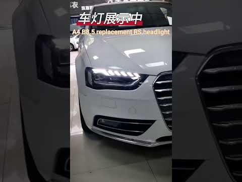 A4 B8.5 replacement RS headlight  #audi #ledheadlight #rslight