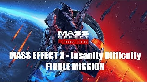 Insanity Difficulty Adept - Mass Effect 3 Legendary - Finale