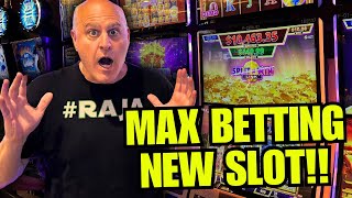 ITS FINALLY HERE!!! MAX BETTING THE BRAND NEW SPIN AND WIN SLOTS! screenshot 2