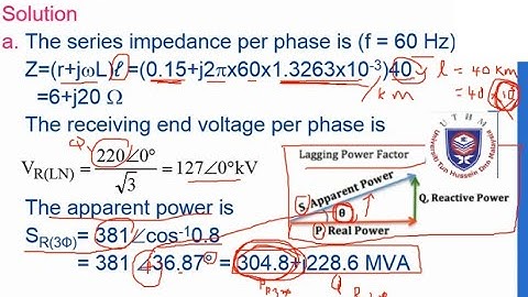Polyphase Circuit (Topic 7 : Transmission Line Models) - Part 2/4