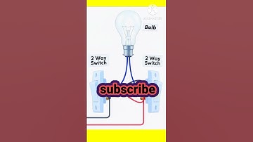 ⚡ 2-way switch connection how to 2-way switch wiring #electrical #wiring #shorts #twowayswitchwiring