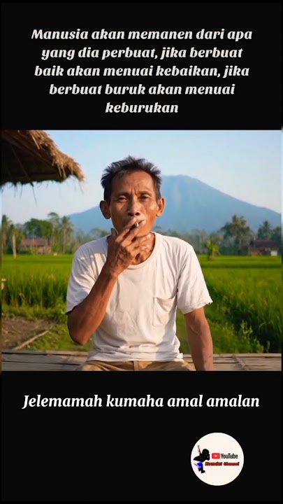 Tergantung amal perbuatan #quotes #pepatah #sunda