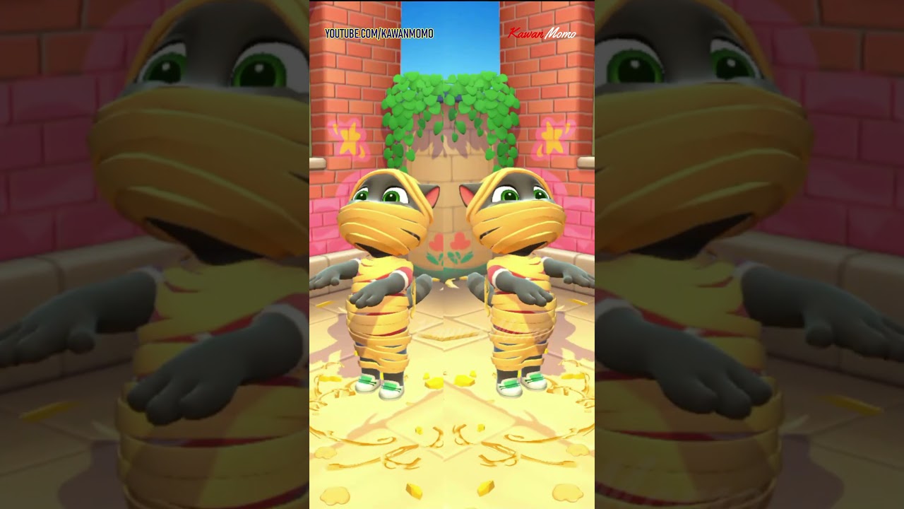 Говорящий Том 2025 и брат Тома играют в сыр, становятся мумией-зомби || Геймплей Говорящего Тома ...