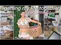 Realistic spring reset day  productive vlog cleaning  decluttering my house