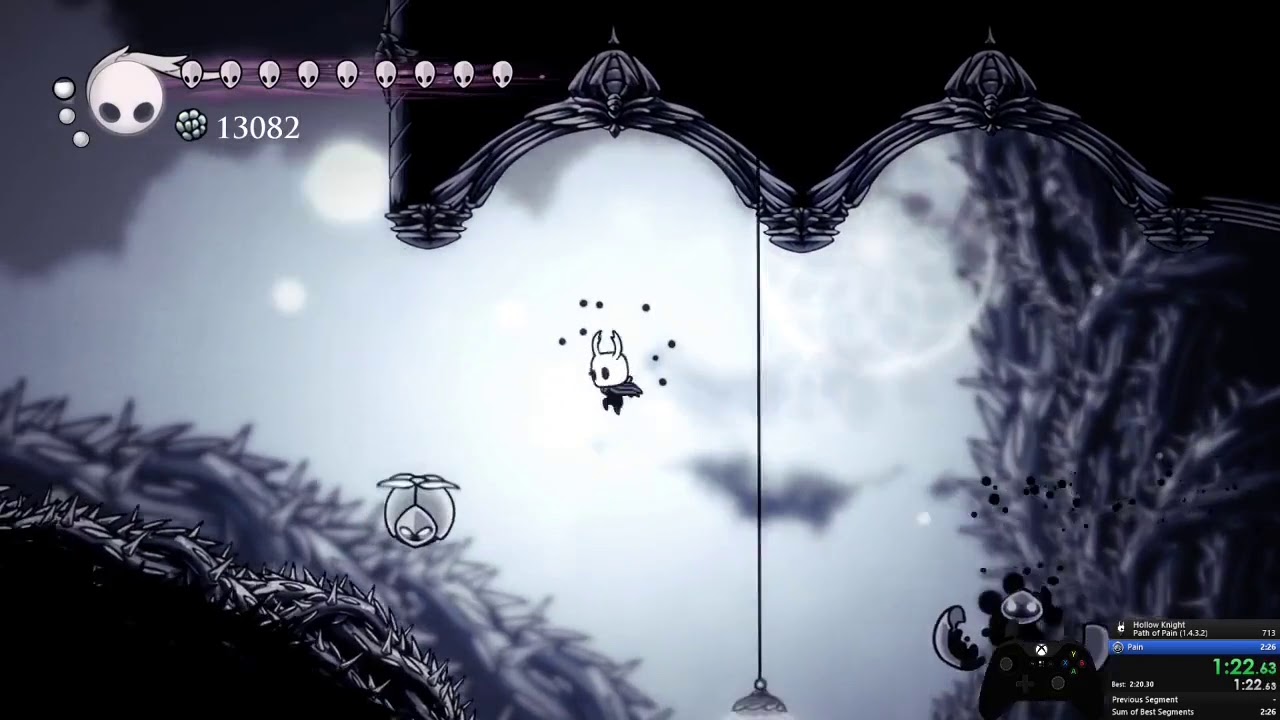 Hollow Knight Path Of Pain Speedrun