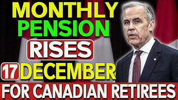 Huge News for Canadian Retirees – Monthly Pension Rises before December  17