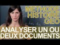 Analyser un ou deux documents : la méthode - Histoire-Géographie - Les Bons Profs