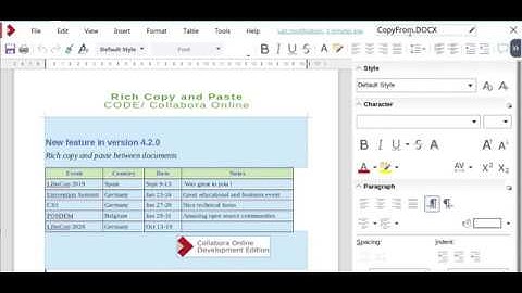 CODE 4.2.0 Feature Rich Copy and Paste