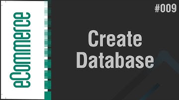 eCommerce Shop in Arabic #009 - Create the Main Database