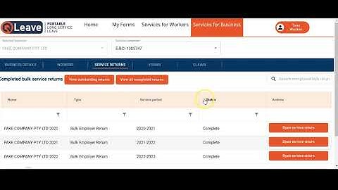 Building and construction employers - how to add unrecorded service